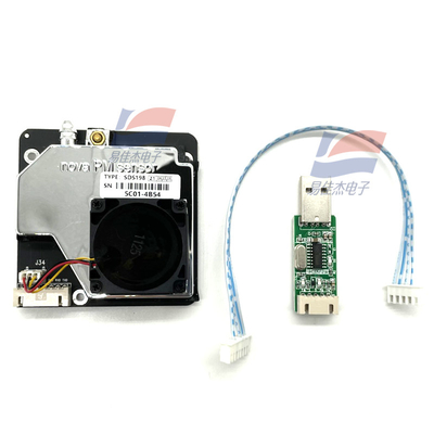 YJJ SDS198 TSP/PM100 Sensor de polvo tamaño pequeño Gran rendimiento con voltaje nominal de 5V y corriente nominal de 90mA±10mA
